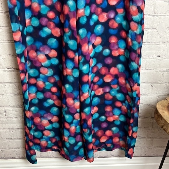 Bar III Printed Swim Cover Up Sheer Pants - Picture 4 of 12